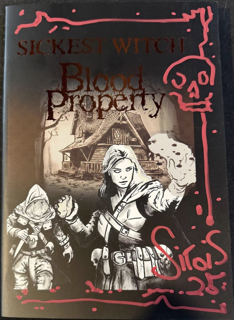 Sickest Witch Blood Property Adventure Zine