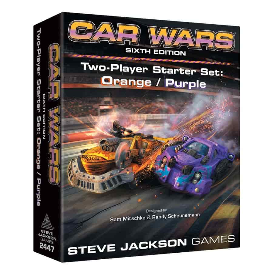 Car Wars: Two-Player Starter Set: Orange/Purple (Sixth Edition)