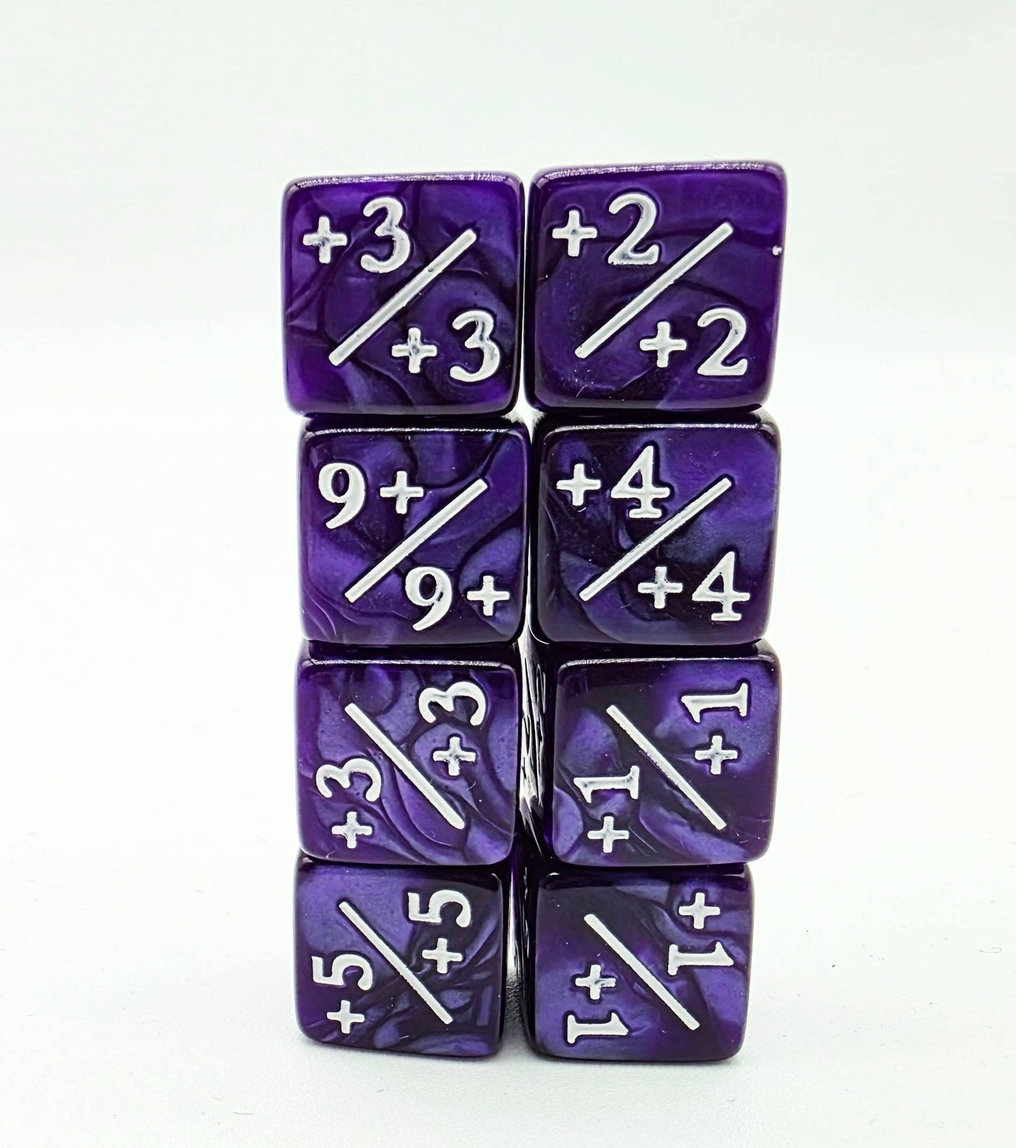 Pearl Purple +1/+1 Magic Counters