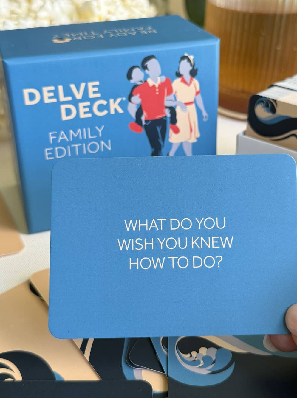 Delve Deck Conversation Cards - Family Edition