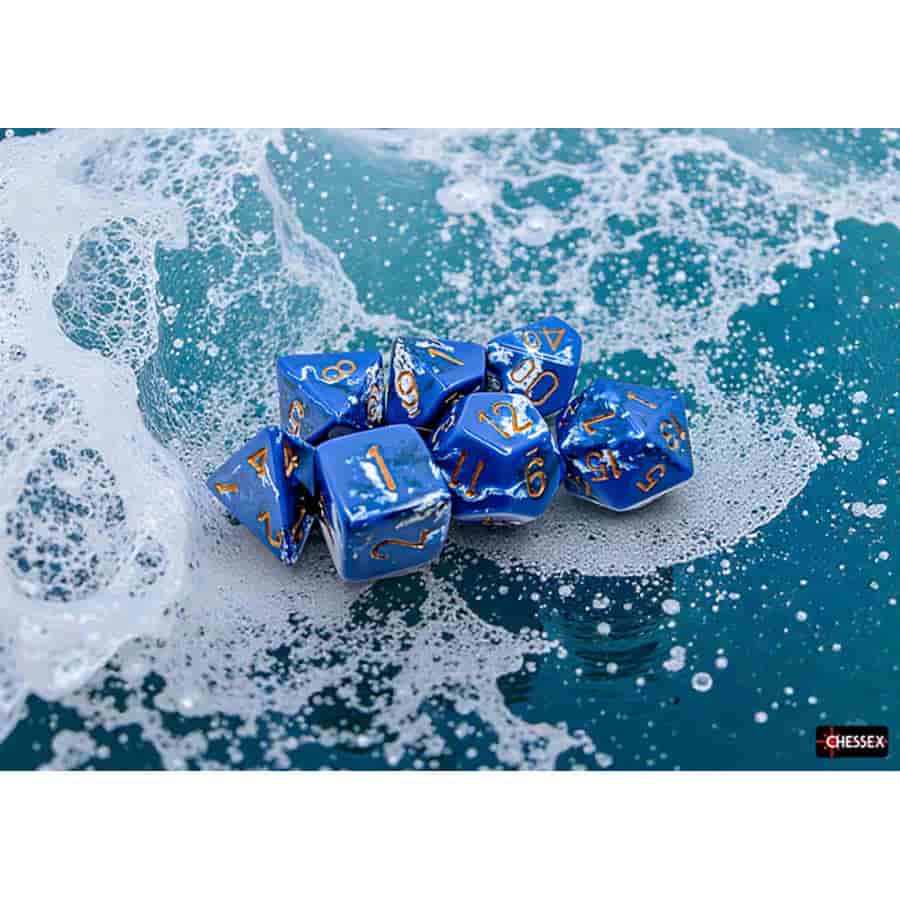 Brush Wavebreak/Gold 7-Die Set