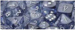 Nebula: Black/White 12mm D6 Dice Block (36)