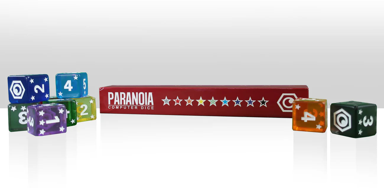 Paranoia Computer Dice