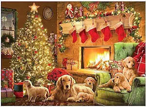 Cozy Fireplace 1000-piece Puzzle