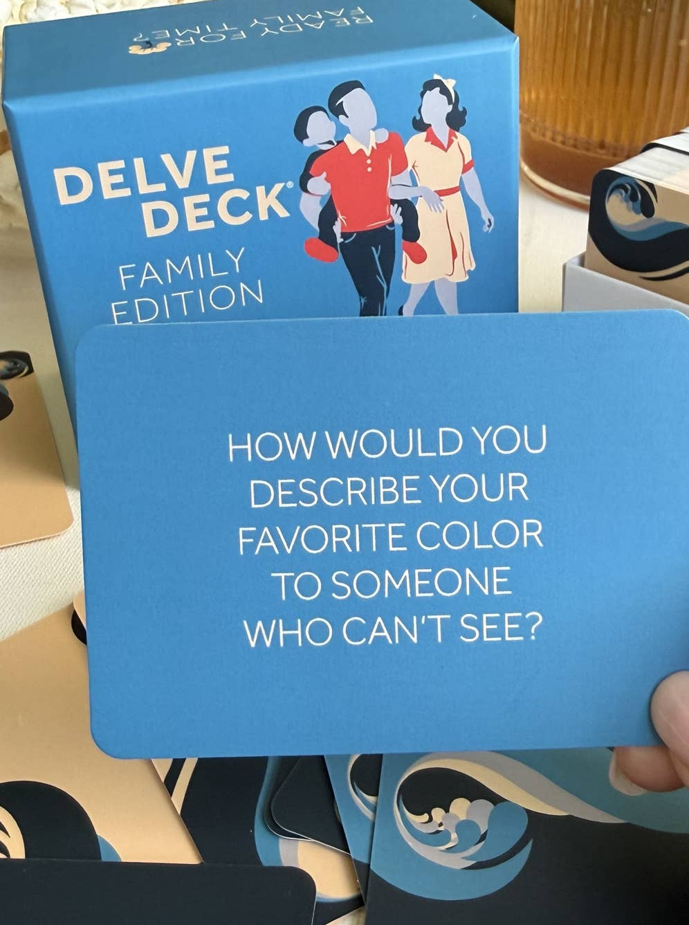 Delve Deck Conversation Cards - Family Edition
