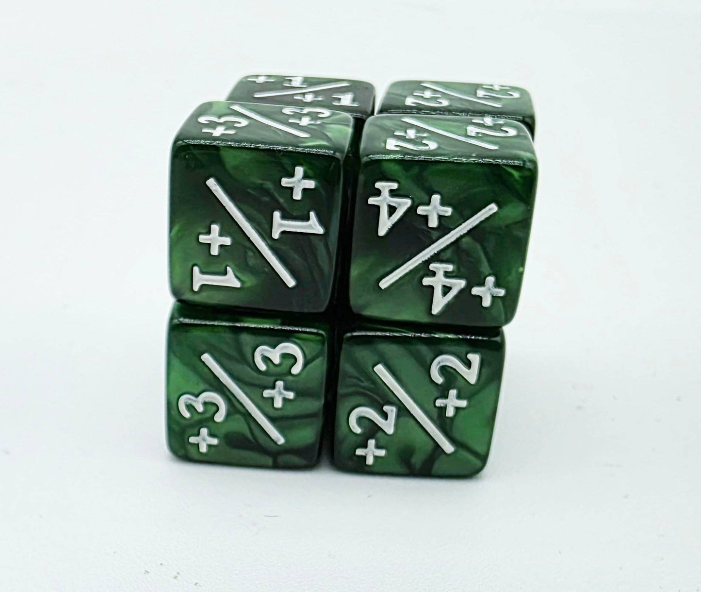 Pearl Green +1/+1 Magic Counters