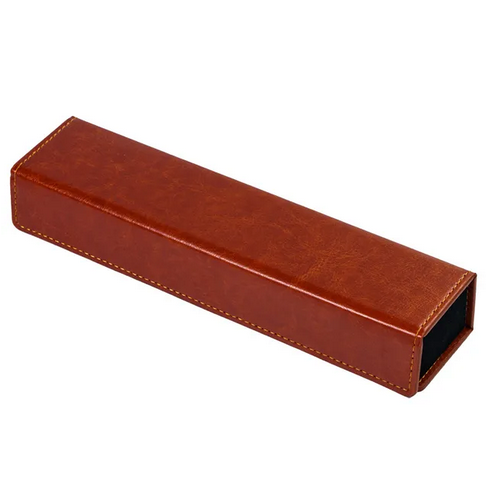 Magnetic Dice Vault - Brown Leatherette