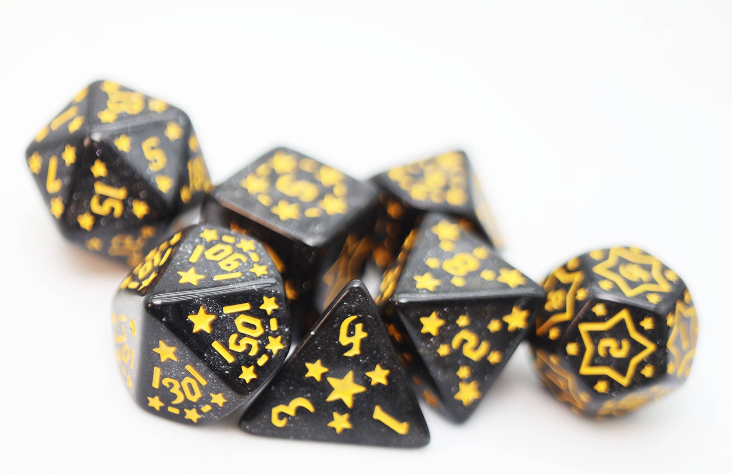 Shooting Stars: Barium RPG Dice Set