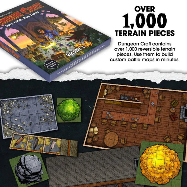 Dungeon Craft Book 2d Terrain