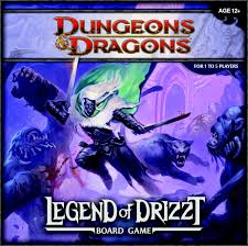 DUNGEONS and DRAGONS: LEGEND OF DRIZZT BOARDGAME