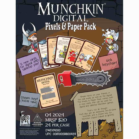 Munchkin Digital: Pixels & Paper Pack