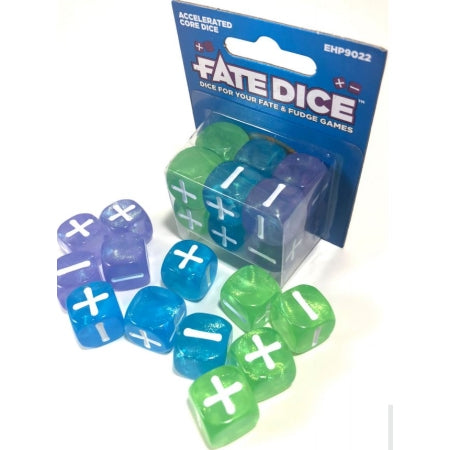 Fate Core RPG: Fate Dice - Accelerated Core (12)