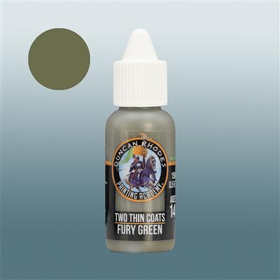 Two Thin Coats - Fury Green