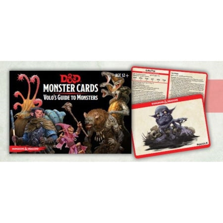 Dungeons & Dragons RPG: Monster Cards Volo's Guide to Monsters