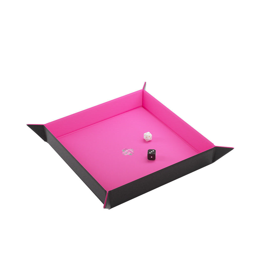 Magnetic Dice Tray Black/Pink