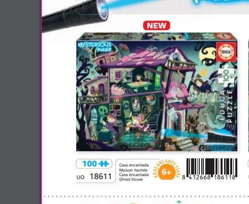Ghost House 100-piece jigsaw puzzle