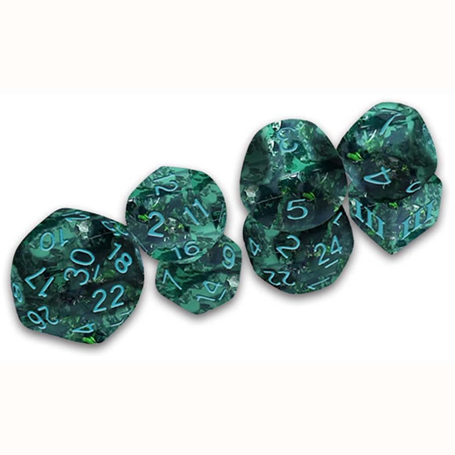 Verdigris Grecian Vase Dice (DCC Funky 7ct)
