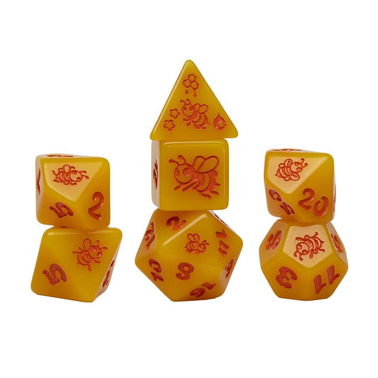 7ct Animal Dice: Golden Buzz