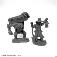 Bones Legends: Townsfolk - Gravedigger and Henchman