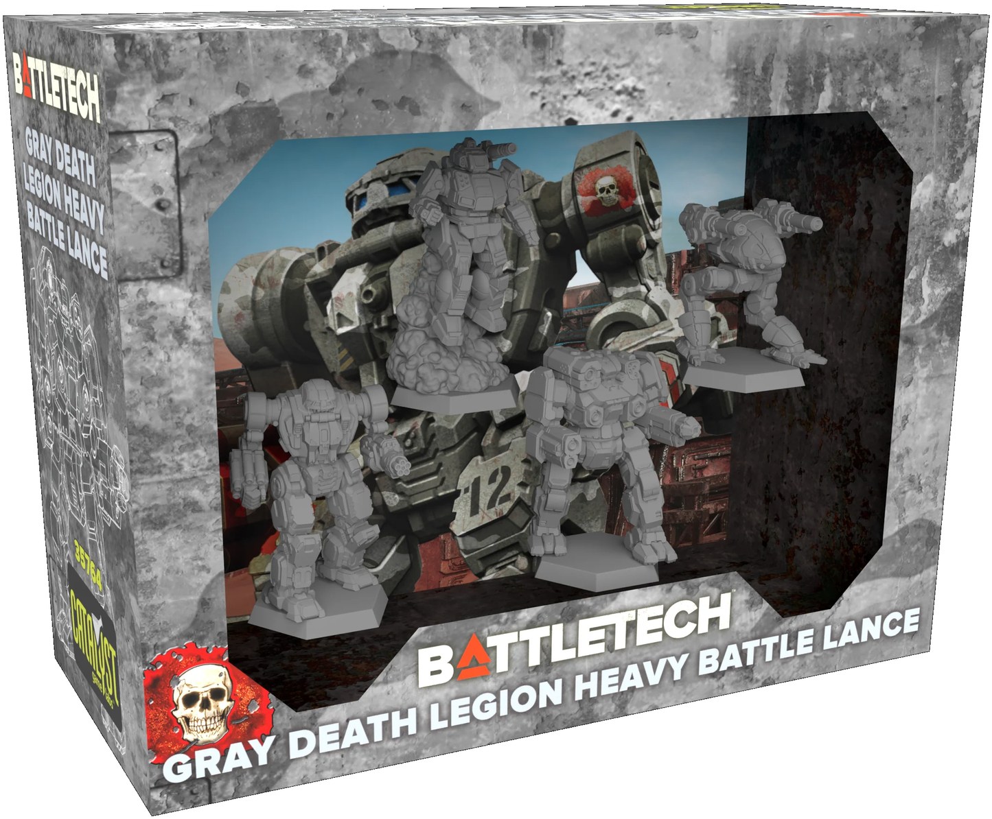 BattleTech: Miniature Force Pack - Gray Death Legion Heavy Battle Lance