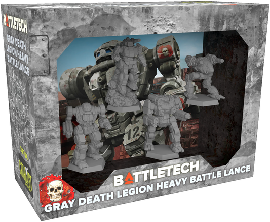 BattleTech: Miniature Force Pack - Gray Death Legion Heavy Battle Lance