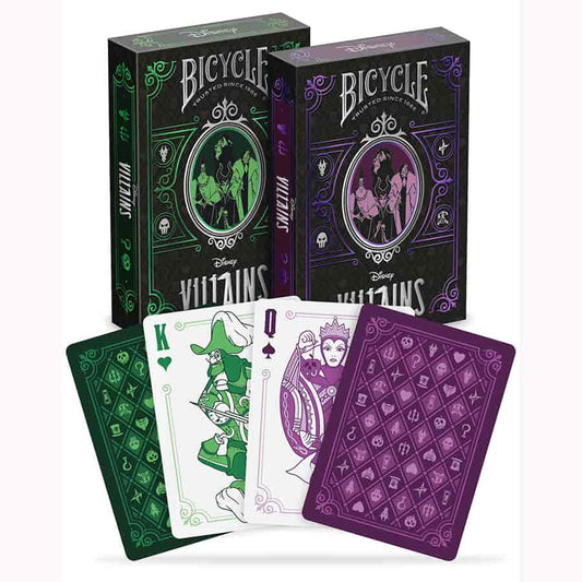 Bicycle Playing Cards Disney Villains