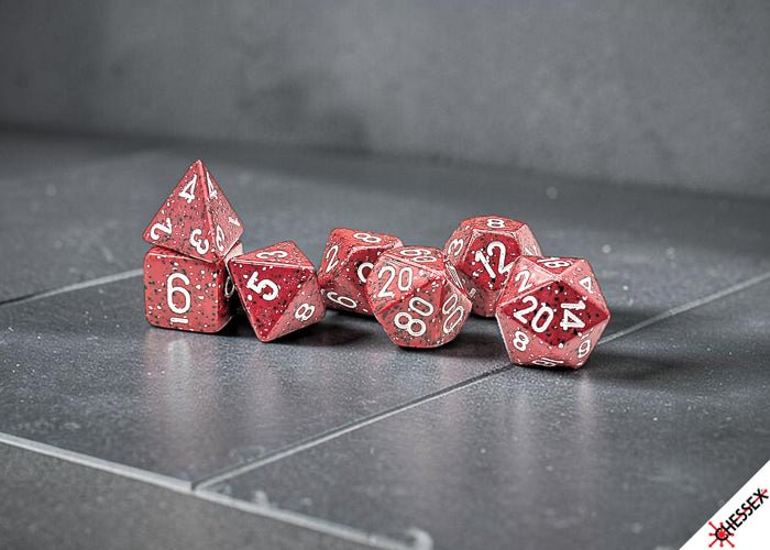 Speckled: Lava Stone Polyhedral 7-Die Set