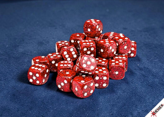 Speckled: Lava Stone 12mm D6 Dice Block (36)
