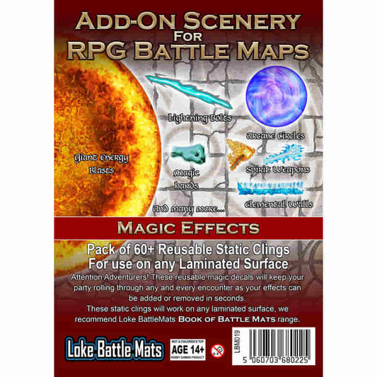 Add On Scenery For Rpg Battle Mats: Magic Effects