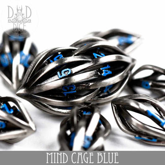 Mind Cage Blue Hollow Metal (Gift Box)
