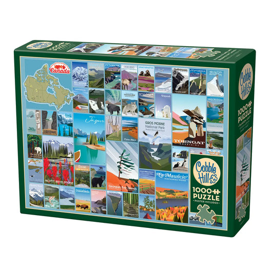 National Parks and Reserves of Canada 1000 piece puzzle