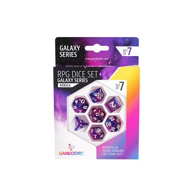 Galaxy Series - Nebula - RPG Dice Set (7pcs)