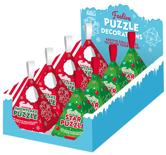 Festive Puzzle Decorations