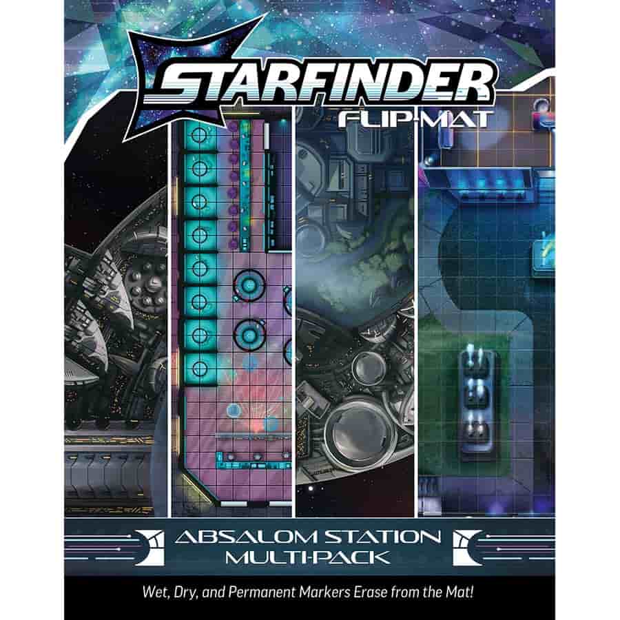 STARFINDER (2E): FLIP-MAT: ABSALOM STATION MULTI-PACK
