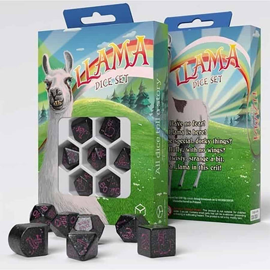 Llama Dice Set: Spitty