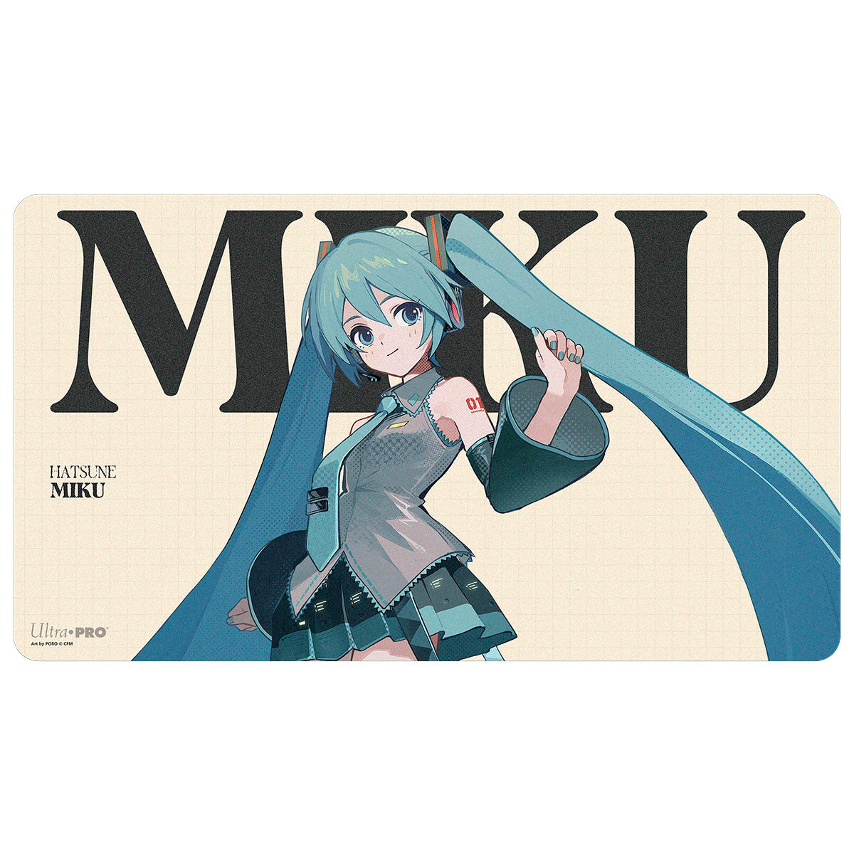 Ultra Pro: Hatsune Miku Retro Soundscape Playmat: Hatsune Miku
