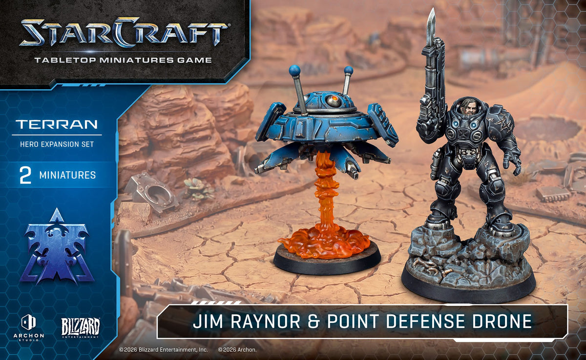 Starcraft: Terran - Jim Raynor and Point Defense Drone