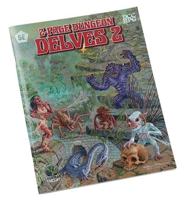 2-PAGE DUNGEON DELVES 2