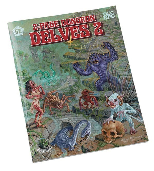 2-PAGE DUNGEON DELVES 2