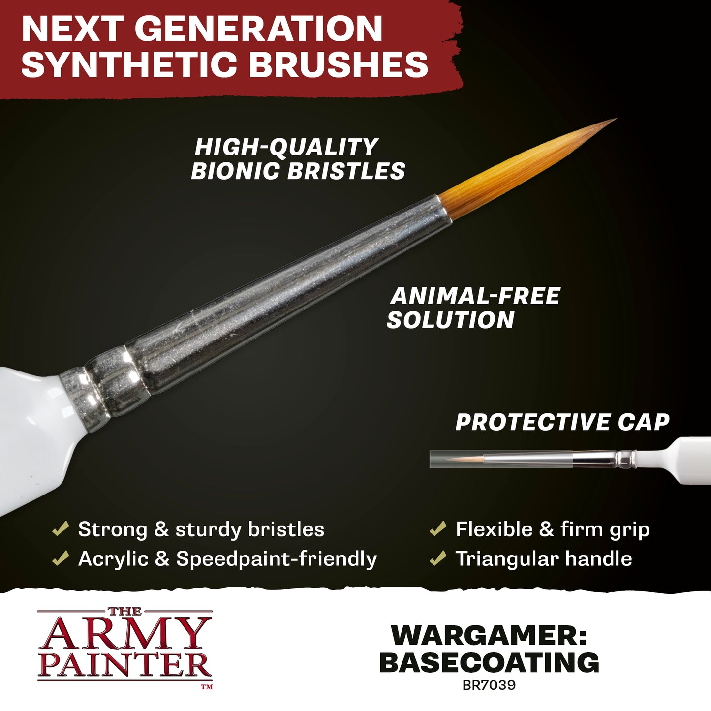 Wargamer Brush: Basecoating