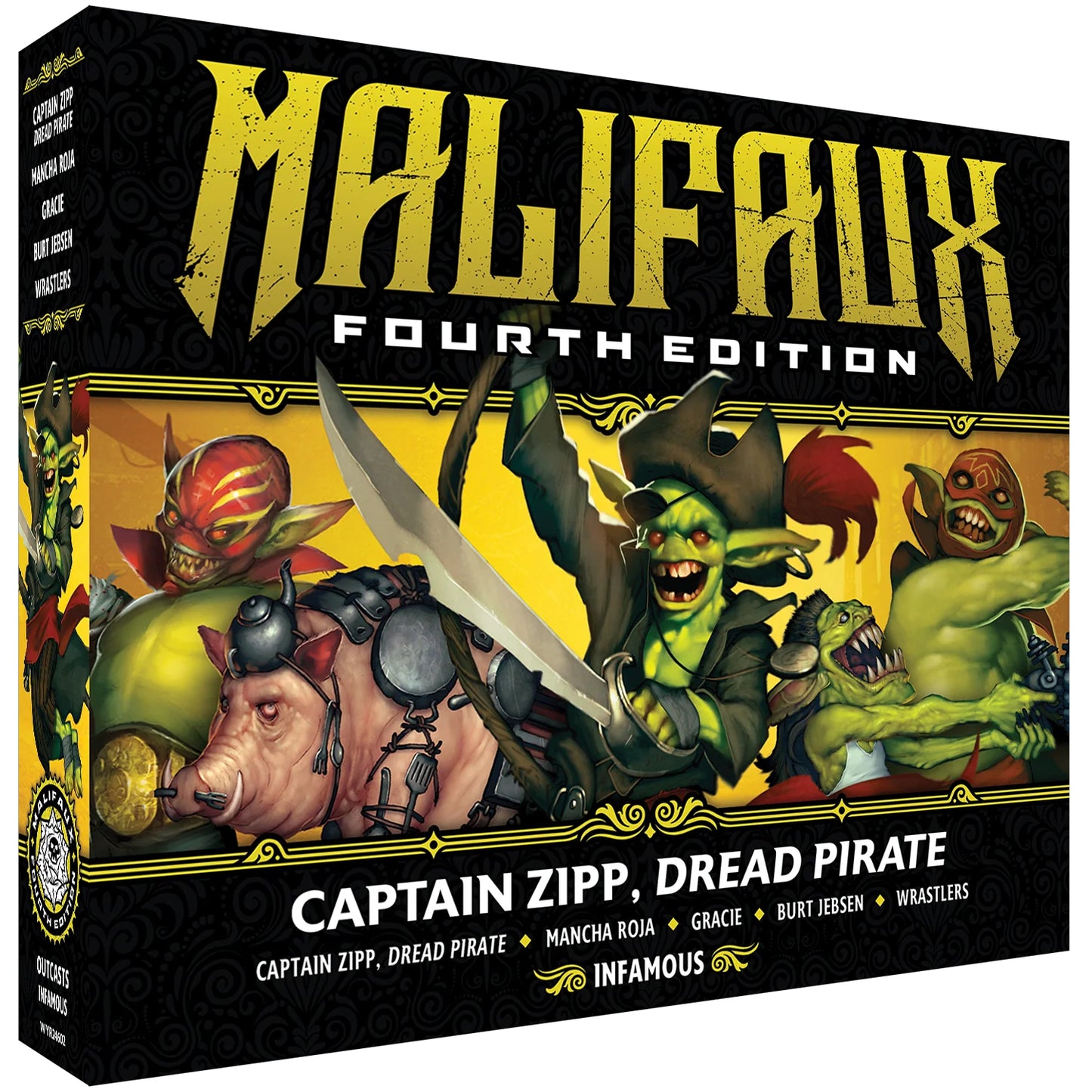 Malifaux 4E - Captain Zipp, Dread Pirate