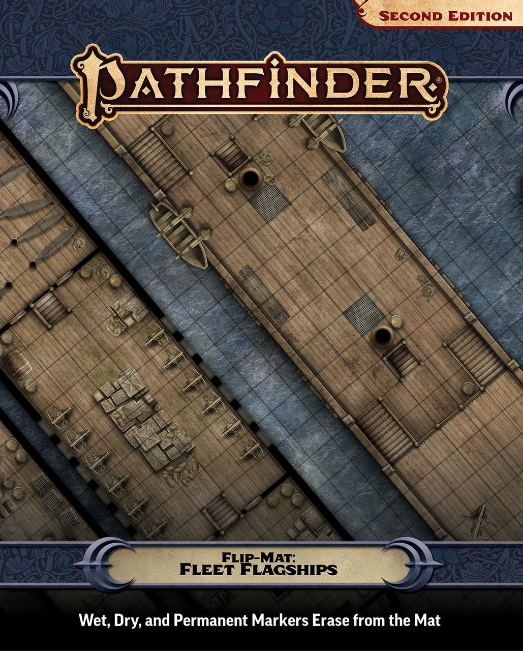 Pathfinder RPG (2e): Flip-Mat: Fleet Flagship