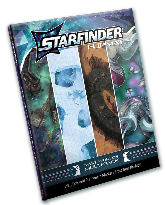 Starfinder RPG (2e): Flip-Mat: Vat Worlds Multi-Pack