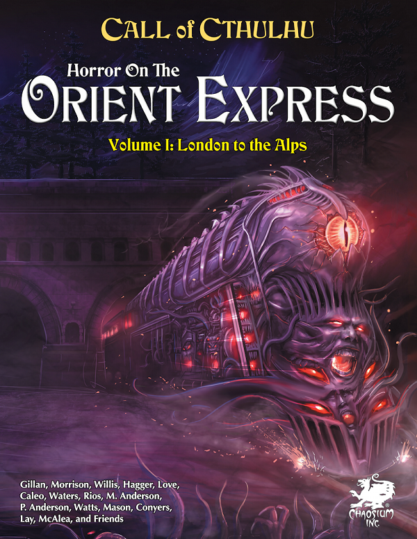 CALL OF CTHULHU HORROR ON THE ORIENT EXPRESS SET