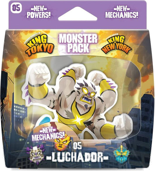 King of Tokyo/New York: Luchador Monster Pack