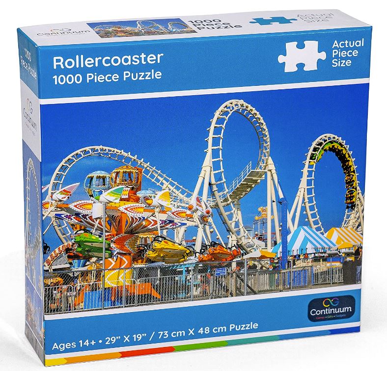 Roller Coaster 1000-piece Puzzle