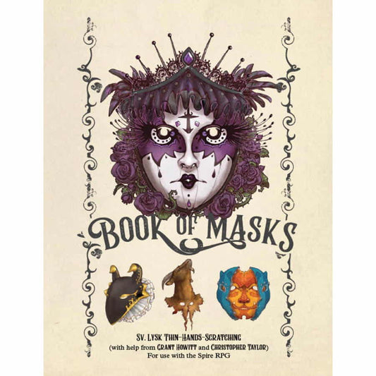 SPIRE RPG: Book of Masks