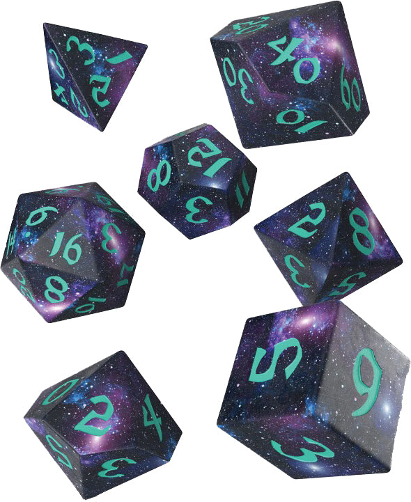 Full Art Dice Set: Stardust