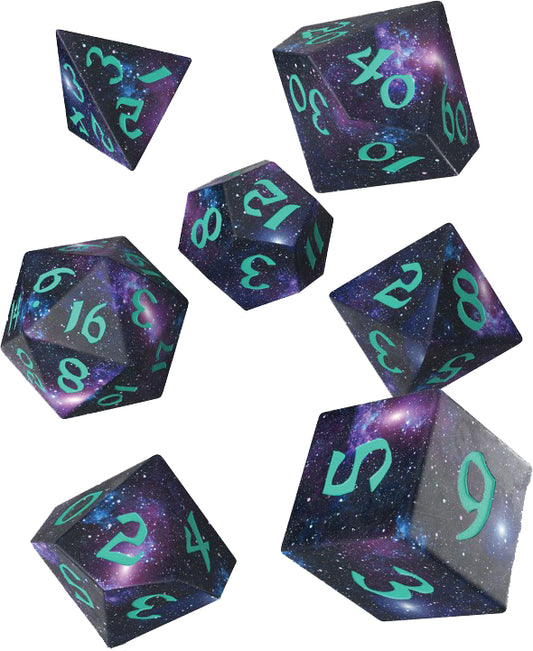 Full Art Dice Set: Stardust
