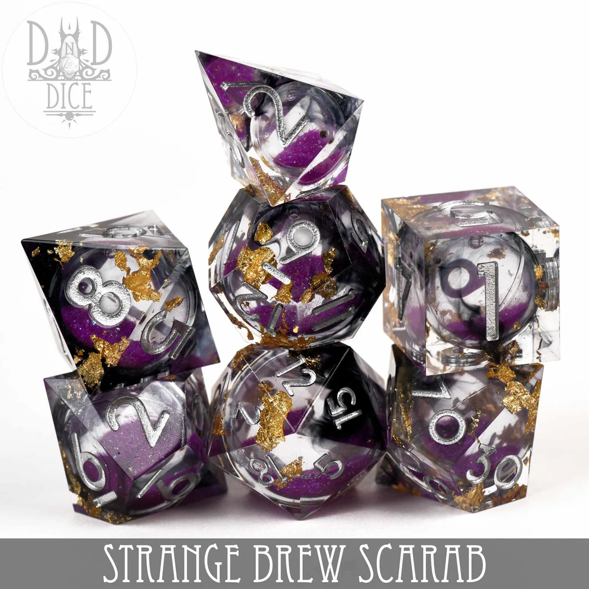 Strange Brew - Scarab (Liquid Core Dice Set)